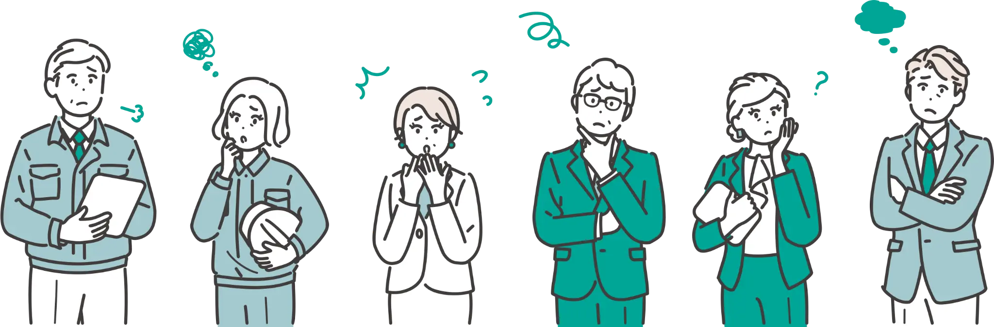 採用担当者のお悩みイメージ